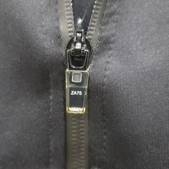 Zara Black Womans Utility Hooded Vest, Size 10 - Picture 5 of 6